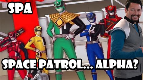 space patrol alpha ranger.